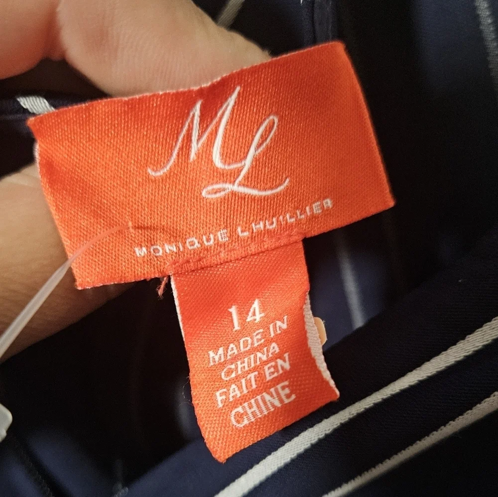 ML Monique Lhuillier Corentin Jumpsuit, Size 14, NWT - Picture 11 of 14